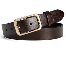 Slim Gold Buckle Belt