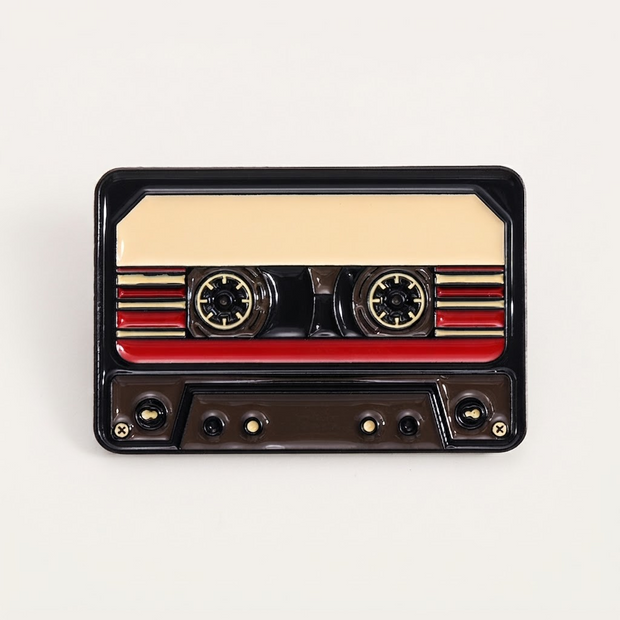 80s Mix Tape Enamel Pin Set