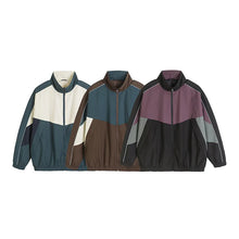 Colour Block Panel Jacket