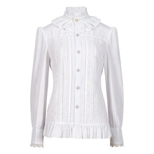 Victorian Ruffle Collar Blouse