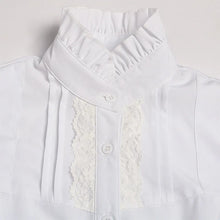 Victorian Ruffle Collar Blouse