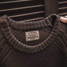 Brown Knit Pullover