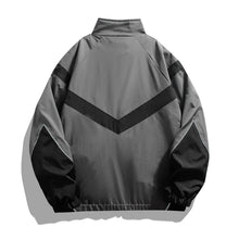 Chevron Panel Windbreaker