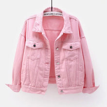 Pink Denim Jacket — Pink