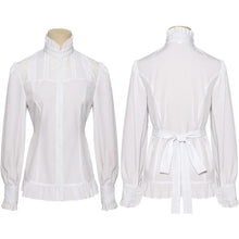 Victorian Ruffle Collar Blouse