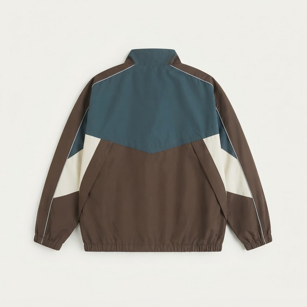 Colour Block Panel Jacket
