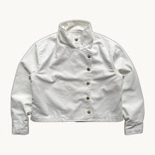 White Denim Jacket - White