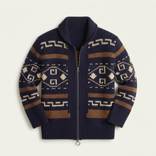 Geometric Shawl Cardigan
