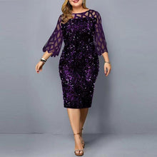 glitter-party-dress — Purple