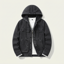Hooded Denim Jacket