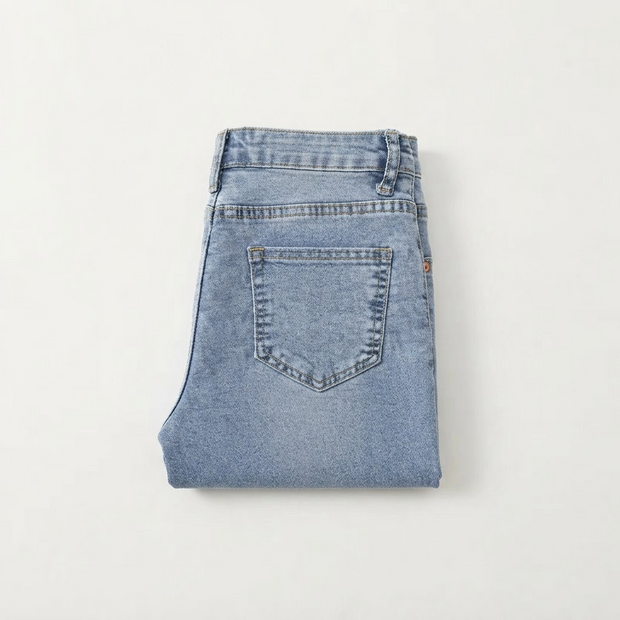 Light Blue Cropped Jeans