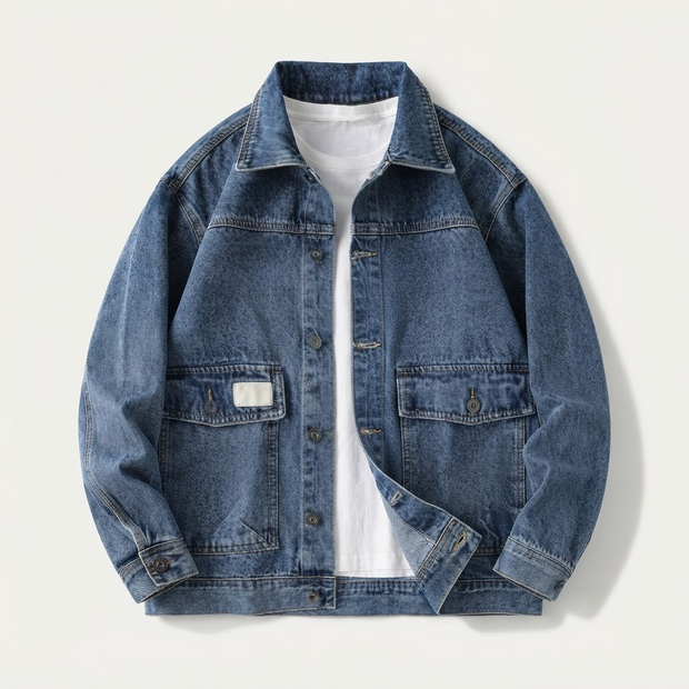 Oversized Denim Coat