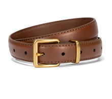 Gold Buckle Skinny Belt