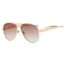 Gold Wire Aviators — Gradient Tea