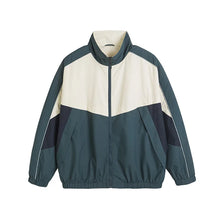 Colour Block Panel Jacket