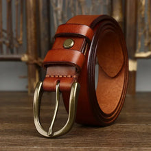 Brass Pin Buckle Belt