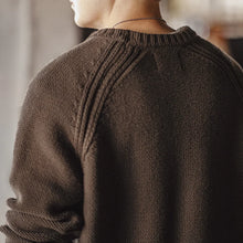 Brown Knit Pullover