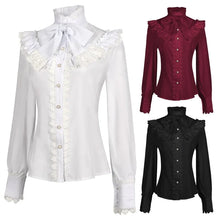 High Neck Lace Blouse