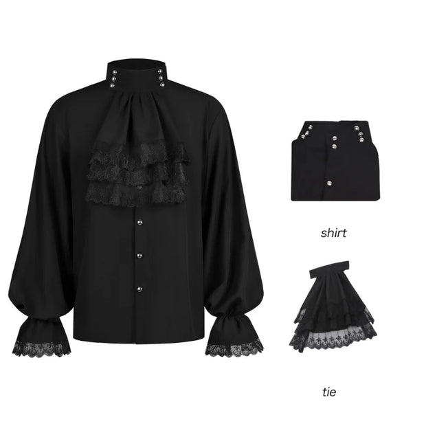 Gothic Ruffled Shirt
