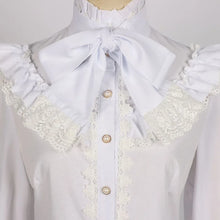 High Neck Lace Blouse