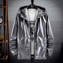 Silver Shine Hooded Bomber — Colour 1