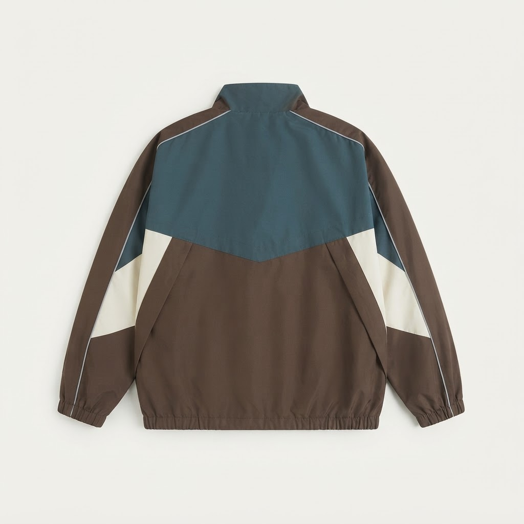 Colour Block Panel Jacket