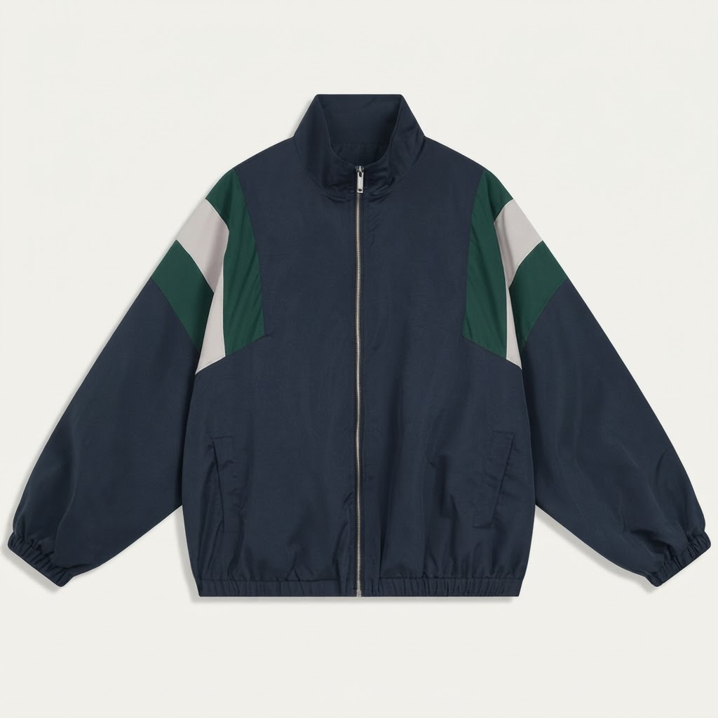 Colour Block Track Jacket