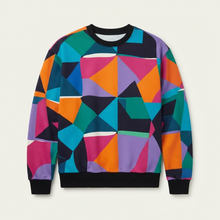 Geometric Colourblock Sweatshirt - Prism Multi