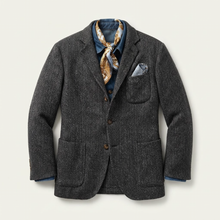 Herringbone Tweed Blazer