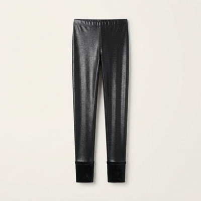 Wet-Look Leggings