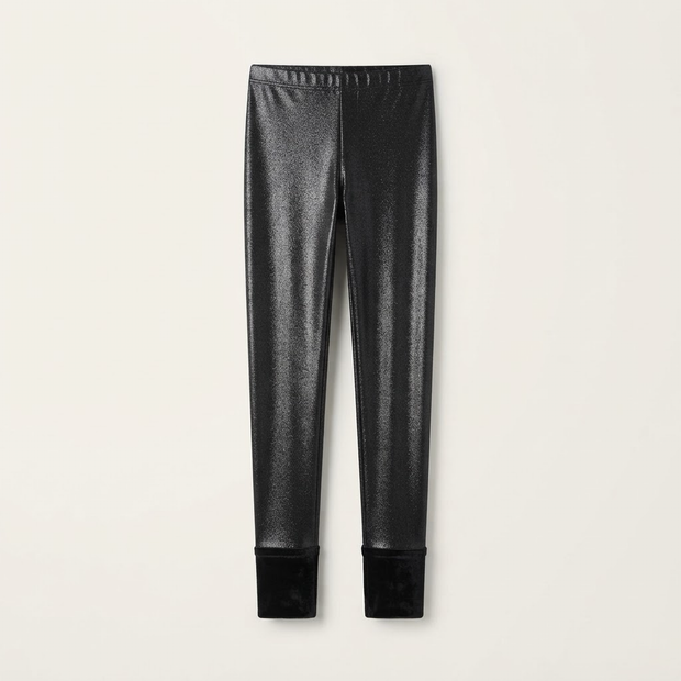 Wet-Look Leggings