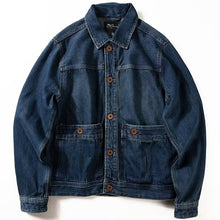 multi-pocket-denim-jacket — Dark Blue