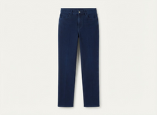 High-Waist Straight Jeans