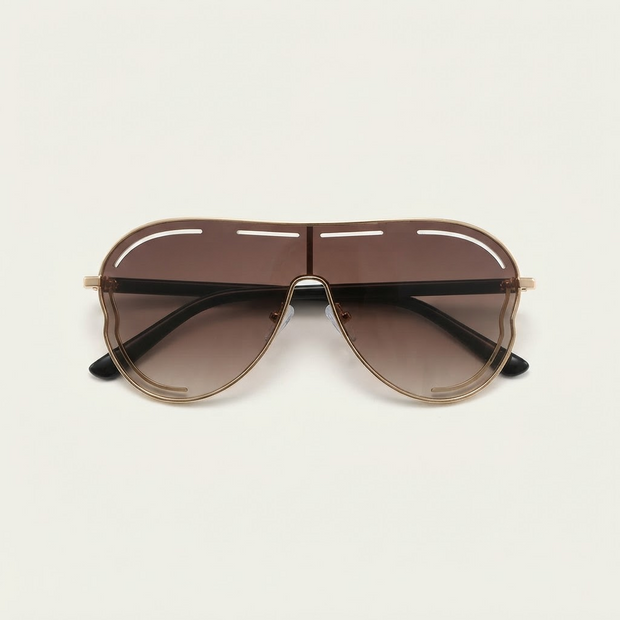 Oversized Shield Sunglasses