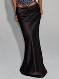 Satin Maxi Skirt