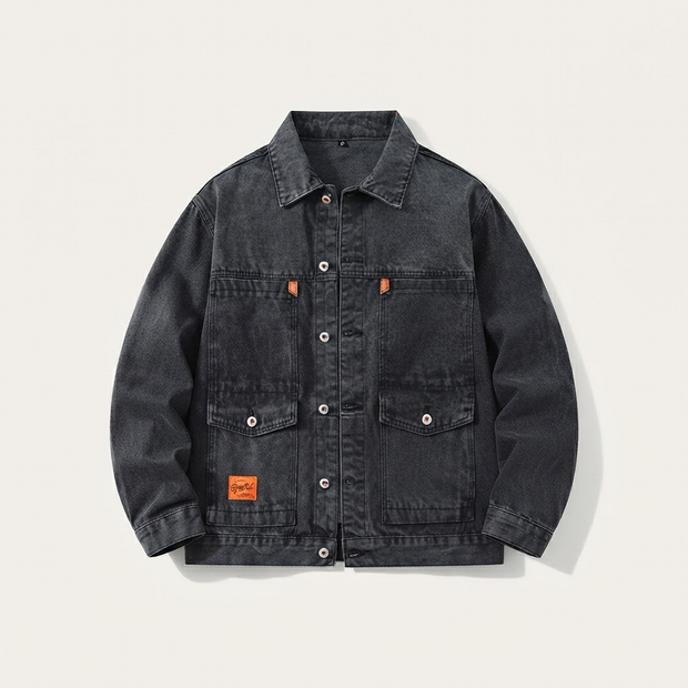 Vintage Workwear Denim Jacket