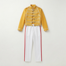 Yellow Military Stage Jacket Set