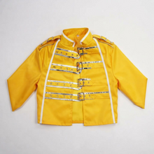 Yellow Military Stage Jacket Set